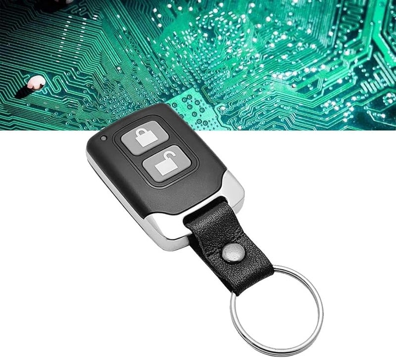 433Mhz جهاز نسخ التحكم عن بعد ذو الرمز الثابت بمفتاحين لفتح باب المرآب - Image 4